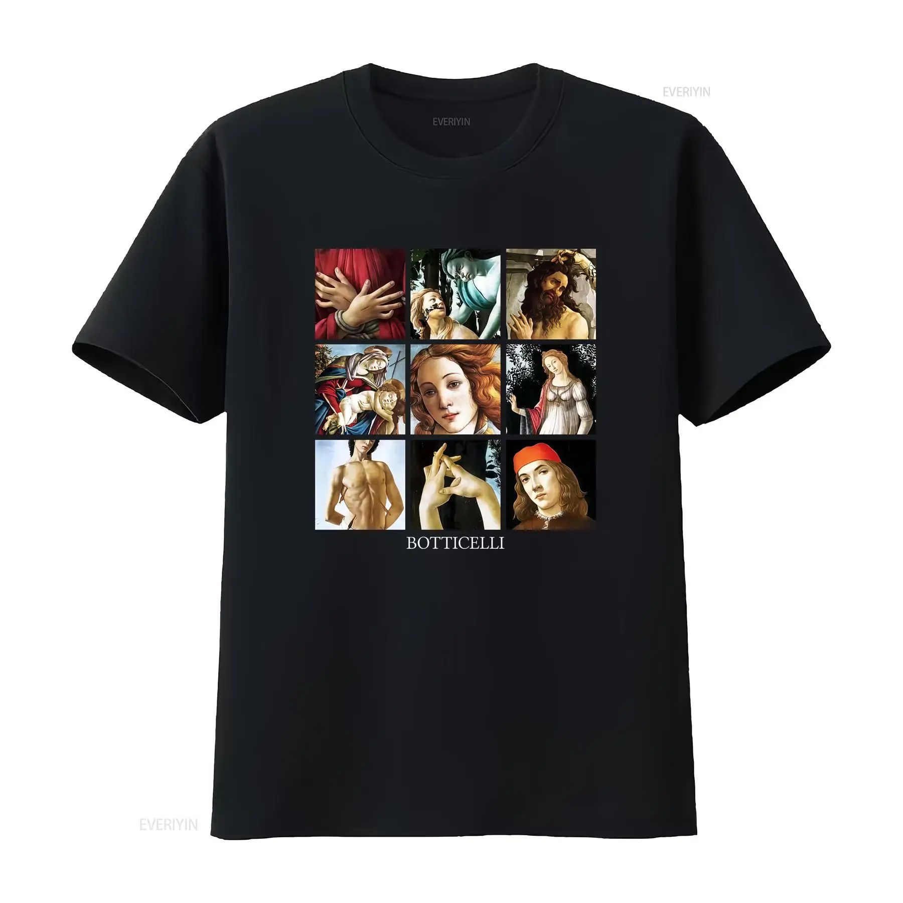 Vintage Fashion History - Футболка Botticelli Details T-Shirt: винтажный дизайн,
