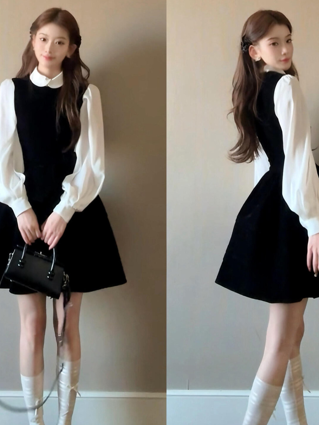 Vintage Fashion Wear - Комплект из рубашки и жилета в