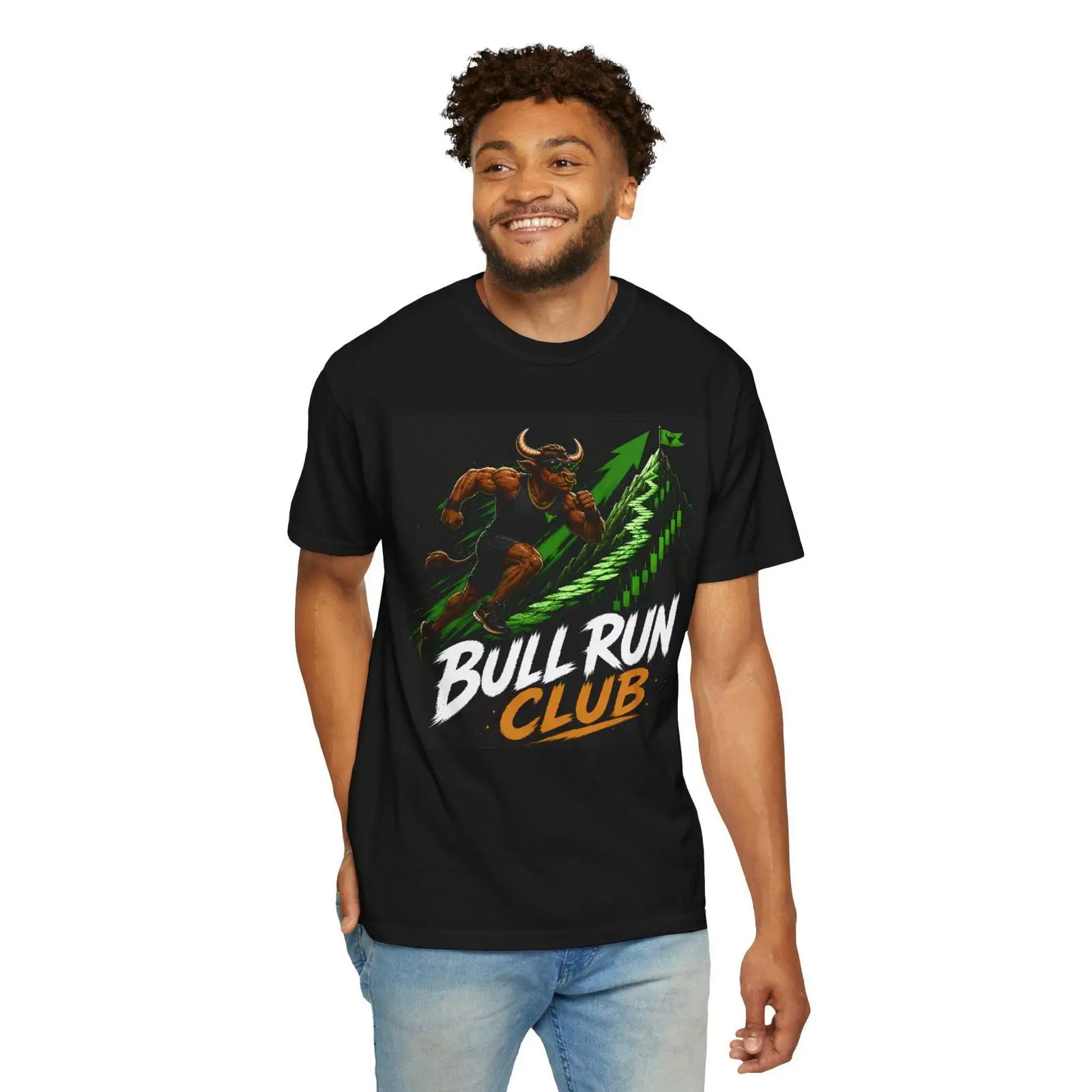 Vintage Fashion Market - Футболка Bull Run Club в стиле