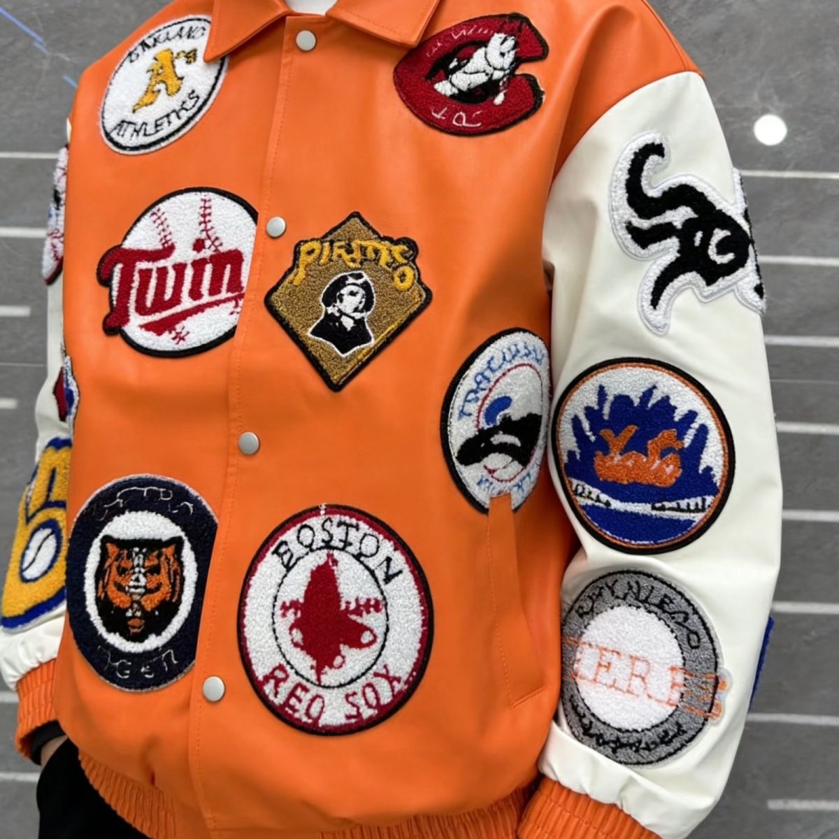 Мужская куртка в американском  – обзор и цена Varsity Jacket Wool