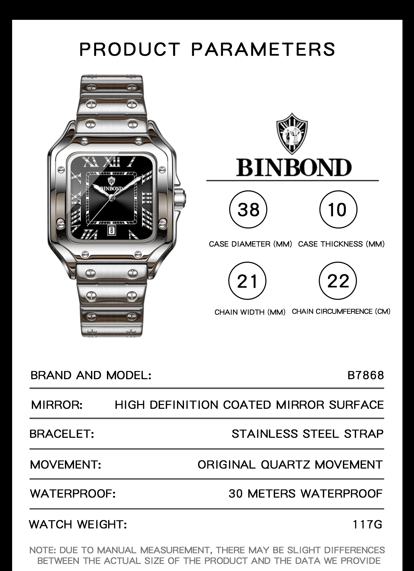 BINBOND Новинка 7868 Мужские к – обзор и цена Vintage Fashion Complete