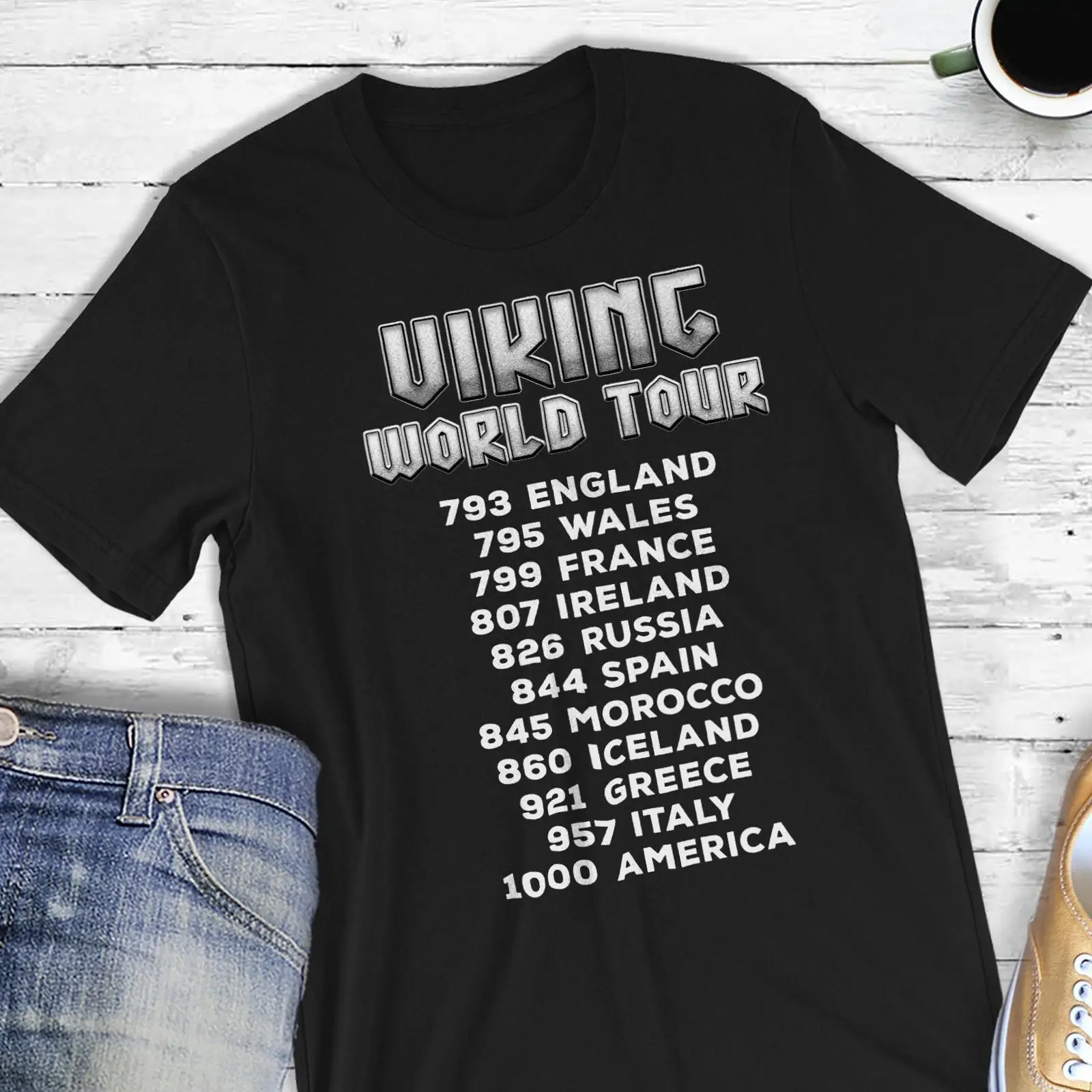 Футболка Viking World Tour с и – обзор и цена Vintage Fashion History